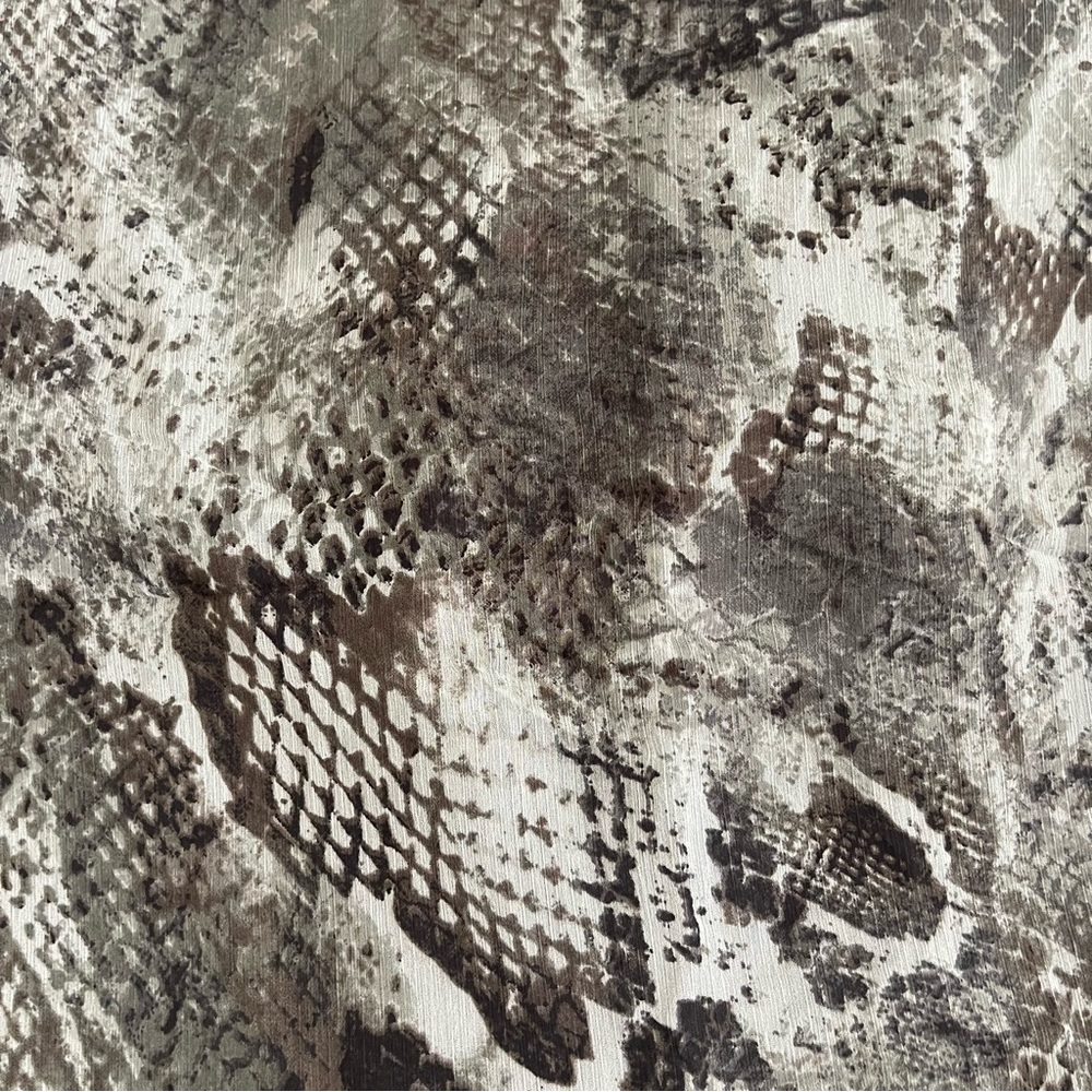 Anthropologie Chaudry Womens Maxi Dress Size Small Snake Print Sleeveless Lined - Picture 6 of 10